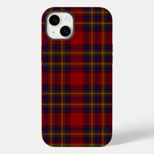 Oliver tartan red yellow blue plaid Case-Mate iPhone 14 plus hoesje
