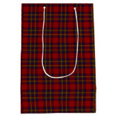 Oliver tartan red yellow blue plaid medium cadeauzakje (Achterkant)