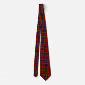 Oliver tartan red yellow blue plaid stropdas (Achterkant)