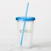 Oliver Tennis Acryl Drinkbeker (Achterkant)