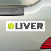 Oliver Tennis Bumpersticker (Op auto)
