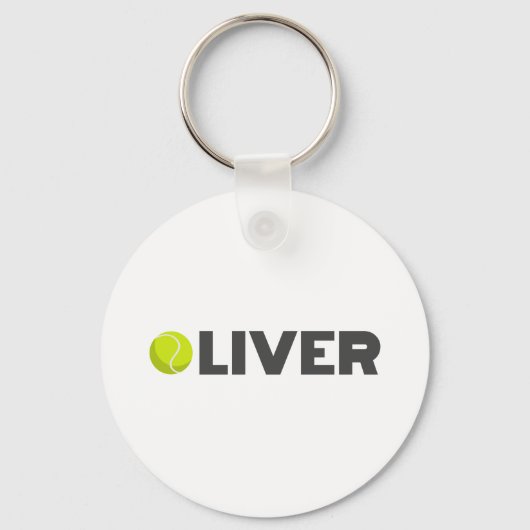 Oliver Tennis Sleutelhanger (Voorkant)
