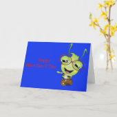 Oliver the Aphid Valentijnsdag Card Kaart (Gele Bloem)