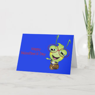 Oliver the Aphid Valentijnsdag Card Kaart