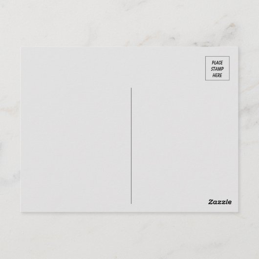 Oliver The Cats Cone of Shame Briefkaart (Achterkant)