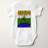 Oliver The Otter bij de rivier de Wolf Lake in het Romper (Achterkant)