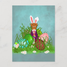 Oliver The Otter en de Great Easter Egg Hunt Briefkaart