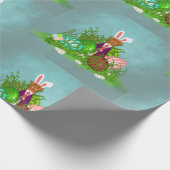 Oliver The Otter en de Great Easter Egg Hunt Cadeaupapier (Hoek)