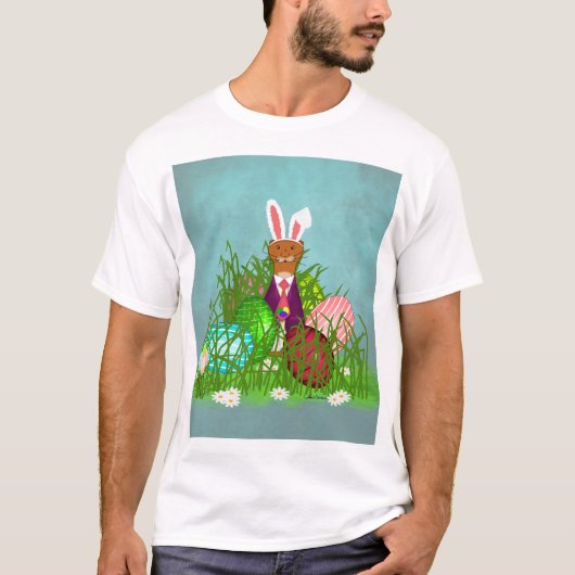 Oliver The Otter en de Great Easter Egg Hunt T-shirt (Voorkant)