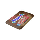 Oliver The Otter is 6 Years Old. Happy Birthday Badmat (Gekanteld)