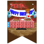 Oliver The Otter is 6 Years Old. Happy Birthday Vlaggetjes (Derde vlag)