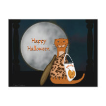 Oliver The Otter pozing in its Halloween Costume