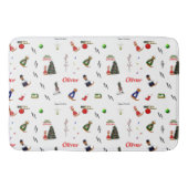 Oliver The Otter Random Pattern Badmat (Voorkant)