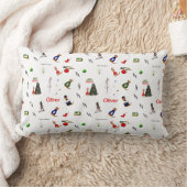 Oliver The Otter Random Pattern Kussen (Deken)