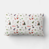 Oliver The Otter Random Pattern Kussen (Voorkant)