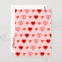 Oliver The Otter Valentijnsdag Pattern