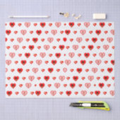 Oliver The Otter Valentijnsdag Patternn Tissuepapier (Craft)