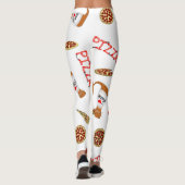 Oliver The Otters Birthday Party geconstrueerd Leggings (Achterkant)