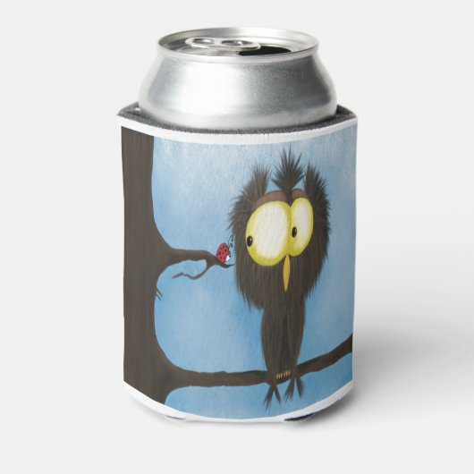 Oliver The Owl and the Ladybug Blikjeskoeler (Blikje Achterkant)