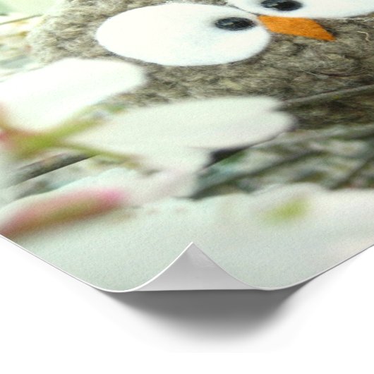 Oliver the Owl Poster (Hoek)