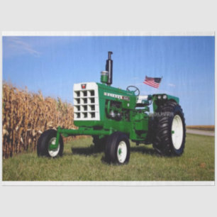 Oliver Tractor Cornfield Tissue Paper Decoupage Tissuepapier