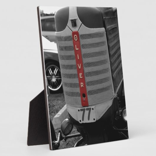 Oliver Tractor Fotoplaat (Zijkant)