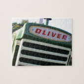 Oliver tractor puzzel unieke cadeauideeën legpuzzel (Horizontaal)