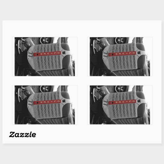 Oliver Tractor Rechthoekige Sticker (Vel)