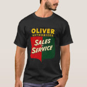 Oliver Tractors and equipment USA T-shirt (Voorkant)