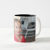 oliver tweekleurige koffiemok (Voorkant rechts)