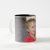 oliver tweekleurige koffiemok (Voorkant links)