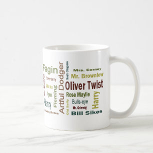 Oliver Twist Characters Koffiemok