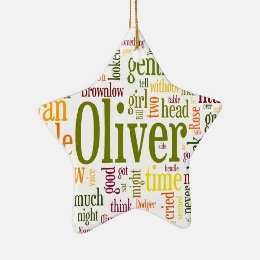 Oliver Twist Keramisch Ornament (Rechts)