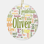 Oliver Twist Keramisch Ornament (Links)