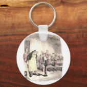 Oliver Twist vraagt om meer Sleutelhanger (Voorkant)