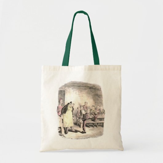 Oliver Twist vraagt om meer Tote Bag (Voorkant)