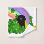 "Oliver vindt een potje goud - Saint Patrick's Day Bad Handdoek (Wasdoekje)