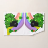 "Oliver vindt een potje goud - Saint Patrick's Day Bad Handdoek (Handdoek)