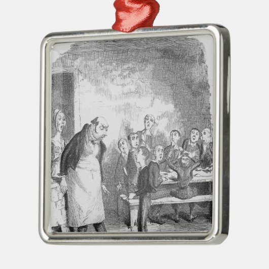 Oliver vraagt om meer metalen ornament (Links)