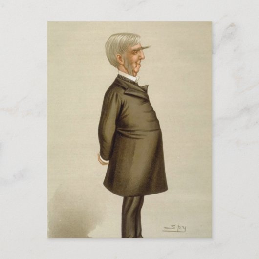 Oliver Wendell Holmes, Sr. Briefkaart (Voorkant)