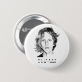 Olivers Army Face Decal Badge Ronde Button 5,7 Cm (Voorkant /achterkant)