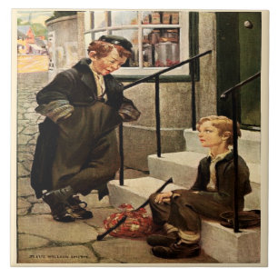 Oliver's eerste ontmoeting met Jessie Willcox Dick Tegeltje