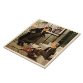 Oliver's eerste ontmoeting met Jessie Willcox Dick Tegeltje (Zijkant)