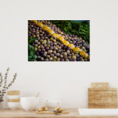Olives Displayed At Market Poster (Keuken)