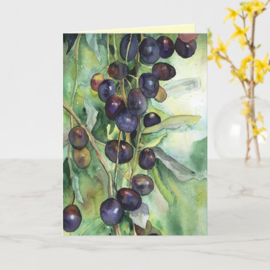 Olives galare kaart (Gele Bloem)
