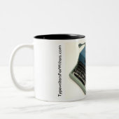 Olivetti-Underwood 21-schrijfmachine Tweekleurige Koffiemok (Links)