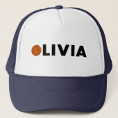 Olivia Basketball Trucker Pet (Voorkant)