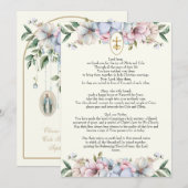 Olivia Bidsprenskaarten Kaart (Voorkant / Achterkant)