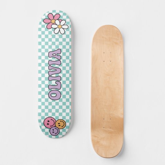 Olivia Bord Persoonlijk Skateboard (Voorkant)