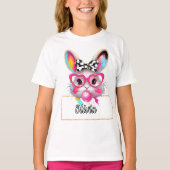 Olivia Bubble Easter Bunny T-shirt (Voorkant)